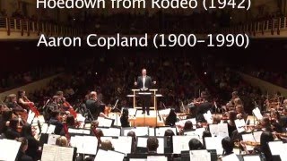 Hoedown from Rodeo 1942 Aaron Copland Music at Emory University 20152016 [upl. by Breskin]