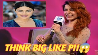 Samantha Praises Priyanka Chopra as a Role Model Inspiring a Generation to Dream Big [upl. by Rondon238]