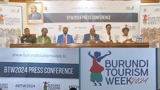 Jacques Bigirimana ahamagariye abanyamitahe gukorera muri tourisme mu mugambi wa VISIT BURUNDI [upl. by Mat]