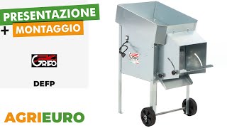 Presentazione e montaggio della Grifo DEFP  Defogliatrice elettrica per olive [upl. by Adelbert595]