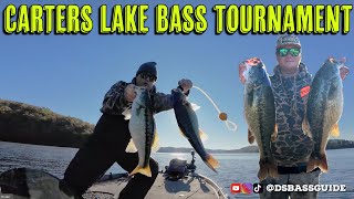 Carters Lake Fall Bass Fishing Tournament  ABA Series 2nd Place North Georgia [upl. by Tucky197]