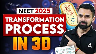 How Recombinant DNA Enters Host Cells  Transformation Process in 3D  Vishal Sir [upl. by Whitcomb]