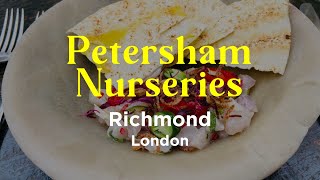 Petersham Nurseries  Richmond London UK Brunch  Food Tour [upl. by Adaynek141]