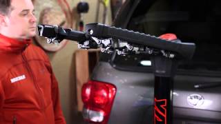 Yakima FullSwing Swing Away Hitch Bike Rack Demonstration [upl. by Odella]