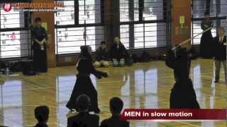 Kendo「剣道」 A game of disarming Shinais Chudan vs Jodan VID20121021002 [upl. by Chris717]