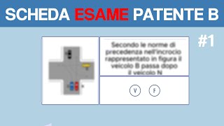 SCHEDA ESAME PATENTE B 2024 1 [upl. by Navlys]