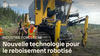 Planter des milliers d’arbres grâce à un prototype de reboisement robotisé [upl. by Mirabelle148]