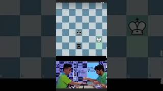 vidit shows insance control on nerves with 17s  chess  chessgame  chesscome chesspuzzle [upl. by Secundas]