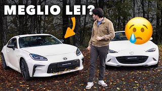 Sono PENTITO della mia scelta Toyota GR86 vs Mazda MX5 [upl. by Akemeuwkuhc]