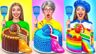 Me vs Grandma Cooking Challenge  Kitchen War by TeenDO Challenge [upl. by Yenohtna]