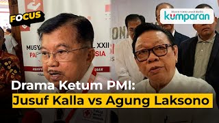 Ketua Umum PMI Jusuf Kalla Mendominasi Agung Laksono Berusaha Tandingi [upl. by Ynnej]