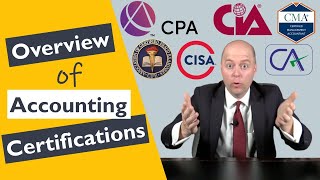 Overview of Certifications for Accountants [upl. by Timrek]