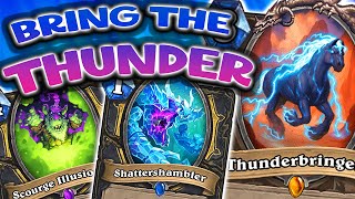 Thunderbringer Deathrattle Rogue  Hearthstone [upl. by Tallou]