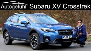 Subaru XV Crosstrek FULL REVIEW allnew generation neu 2019 2018  Autogefühl [upl. by Nahtanha49]