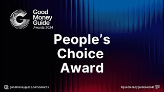 Peoples Choice Award  Good Money Guide Awards 2024 [upl. by Morgun]