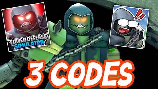 3 CODE NEW BOSS REWORK UPDATE CODES ROBLOX TDS CODES [upl. by Larianna]