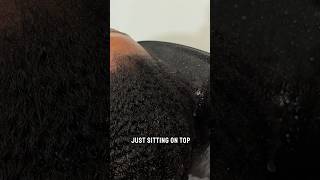 Low porosity natural hair lowporosity haircare atlantahairstylist hairroutine healthyhair [upl. by Nneb898]