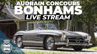 BonhamsCars Audrain Concours auction live stream [upl. by Errised653]