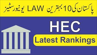 Top 10 Law Universities of Pakistan  Legalversity [upl. by Losse]