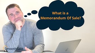 What is a Memorandum Of Sale Everything you need to know about an MOS [upl. by Eloccin]