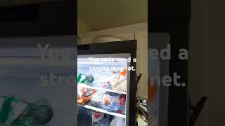 How to silence LG fridge door while loading groceries [upl. by Euhc]