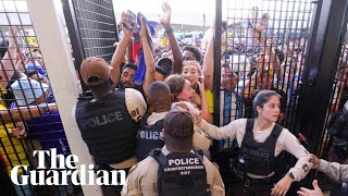 Copa América final marred by chaos outside stadium as fans break into venue [upl. by Coster]