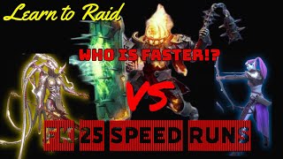 Cruetraxa vs Coldheart  Fire Knight 25 Raid Shadow Legends [upl. by Zzahc526]