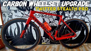 Upgrading to Carbon Wheelset Twitter [upl. by Kuebbing]