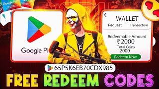 Free Redeem Code 💎 Free Fire Redeem Code Today 🔥😱 500₹ Free Redeem Code😎 [upl. by Leiahtan244]