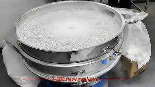 Flame retardants powder sieving machine round powder vibrating siftershortsvideo sievingmachine [upl. by Marcelia542]