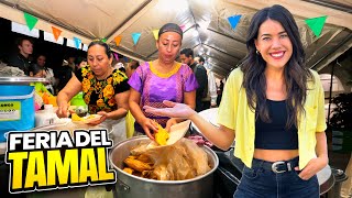 FERIA del TAMAL 🫔 ¡Un Festín De SABORES MEXICANOS 4K [upl. by Eannej]