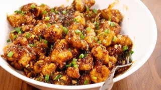 Gobi Manchurian  Easy amp Crispy Restaurant Style Recipe  CookingShooking [upl. by Albright]