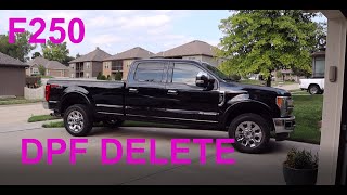 2017 F250 67 DPF DELETE [upl. by Elboa]