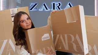 HUGE ZARA TRY ON HAUL NEW IN SPRINGSUMMER 2023 [upl. by Sainana104]