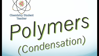 Condensation polymerisation  A level chemistry OCR AQA EDEXCEL [upl. by Adnalu]