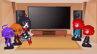 quotDSAF Reacts to Stuck Insidequot  DSAF  Gacha Club [upl. by Sonnnie]