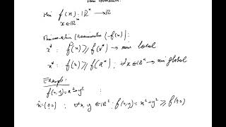 Optimisation non linéaire plusieurs variables Cours 24 11 2024 [upl. by Adaha166]