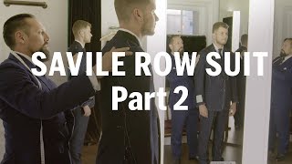 How to make a Savile Row Suit Part 2 – with Anderson amp Sheppard  FASHION AS DESIGN [upl. by Milks]