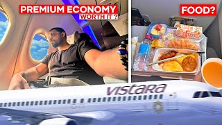 Flying Vistara’s International Premium Economy after Air India Merge  is It worth [upl. by Ahsurej]