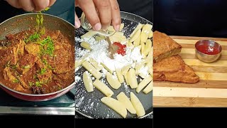 Top 3 Popular Dishes  Egg Paneer  Aloo Fries  Bread PakodacookingfoodasmrFoodieMonkASMR [upl. by Bunny268]