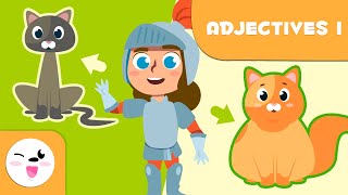 ADJECTIVES 🐭 Animals 🐘 Vocabulary for Kids 🐢🐆 Episode 1 [upl. by Walden]