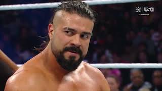 Andrade vs Giovanni Vinci – WWE Raw 32524 [upl. by Christiane64]