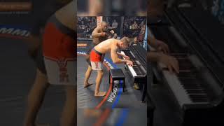 quotFunny boxing AIquot Piano ai boks boxing keşfet shorts [upl. by Adnohrahs]