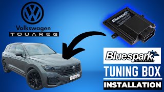 VW Touareg Chip Tuning Box Installation  30 TDI [upl. by Enerual]