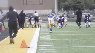 6u Eastside raiders VS Southfield falcons [upl. by Meehaf]