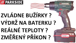 Aku Horkovzduška Parkside PHLGA  RECENZE [upl. by Ahsurej]