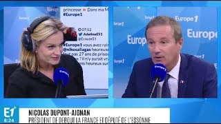 Nicolas DupontAignan invité dEurope 1 [upl. by Knutson889]