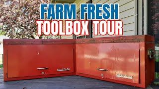 Estate Sale Toolbox Tour Tool Haul  Vintage Craftsman Tools Farm Fresh Barn Find Tool Box Reveal [upl. by Nnylarak]