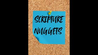 Scripture Nuggets  Vision Board Foundation bibleverse quotes motivation [upl. by Tremml]