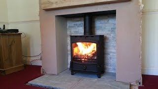 Fireline FX5W Stove Installation [upl. by Tania]